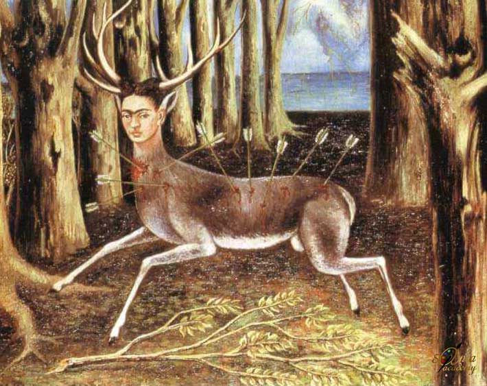 THE WOUNDED DEER